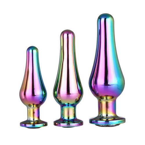 Gleaming Butt Plug Set Multicoloured