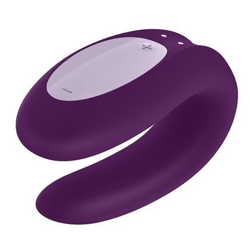 Satisfyer App Enabled Double Joy Lilac