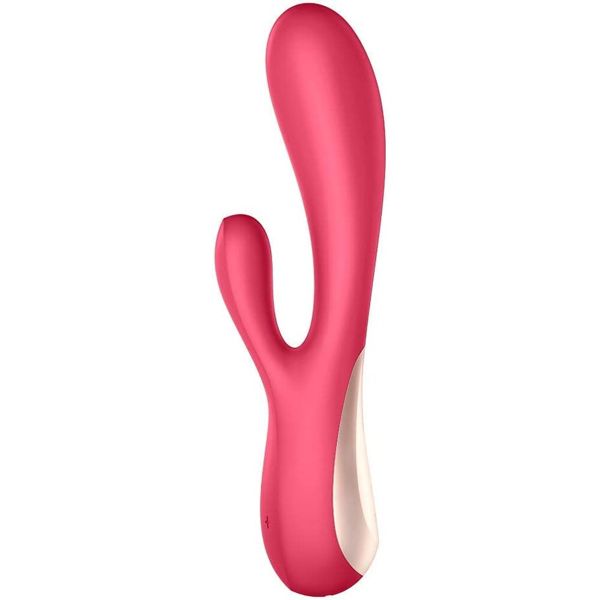 Satisfyer App Enabled Mono Flex Rabbit Vibrator Red