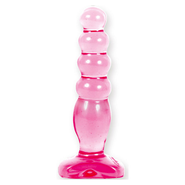 Crystal Jellies Anal Delight Butt Plug Pink