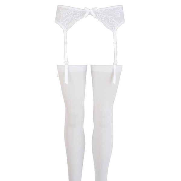 NOXQSE Suspender Set White