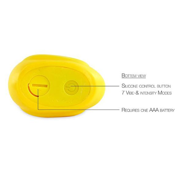 I Rub My Duckie 2.0 Classic Massager Yellow