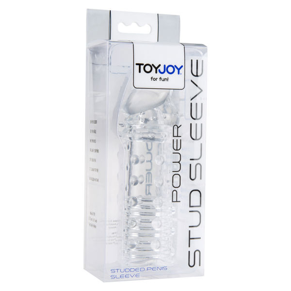 ToyJoy Power Stud Sleeve Clear