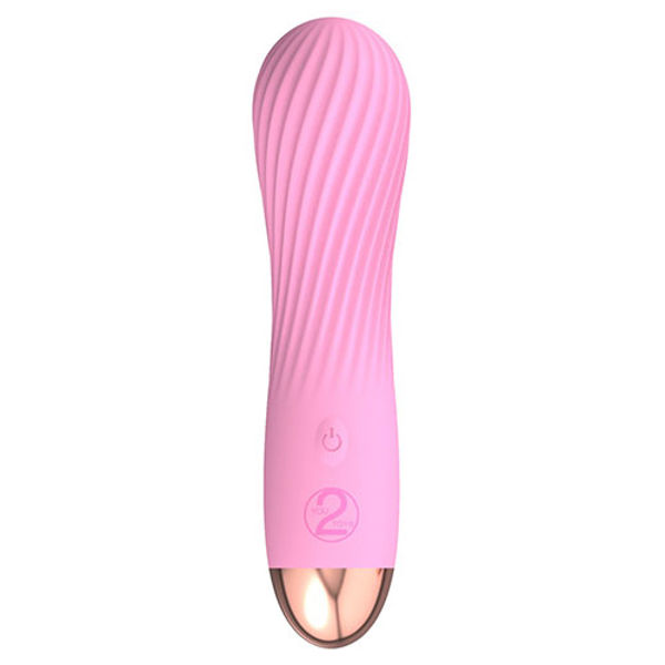 Cuties Silk Touch Rechargeable Mini Vibrator Pink