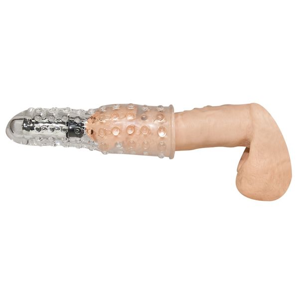 Clear Vibrating Penis Sleeve