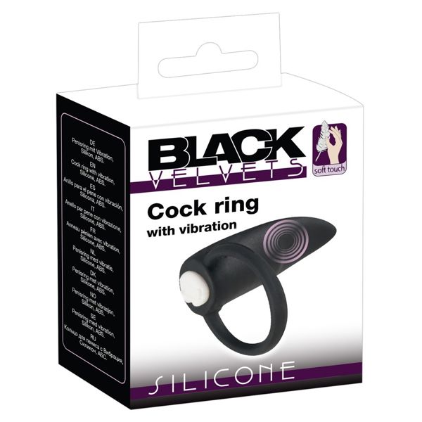 Black Velvets Vibrating Ring