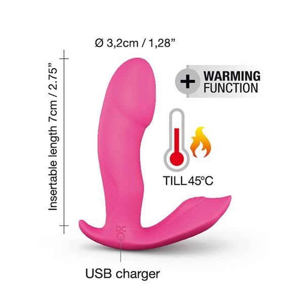 Dorcel Secret Clit Warming Voice Control Vibrator