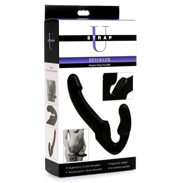 XR Revolver Strapless Strap On G Spot Dildo