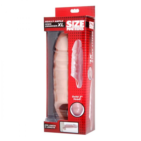 Size Matters Really Ample Penis Enhancer XL Flesh