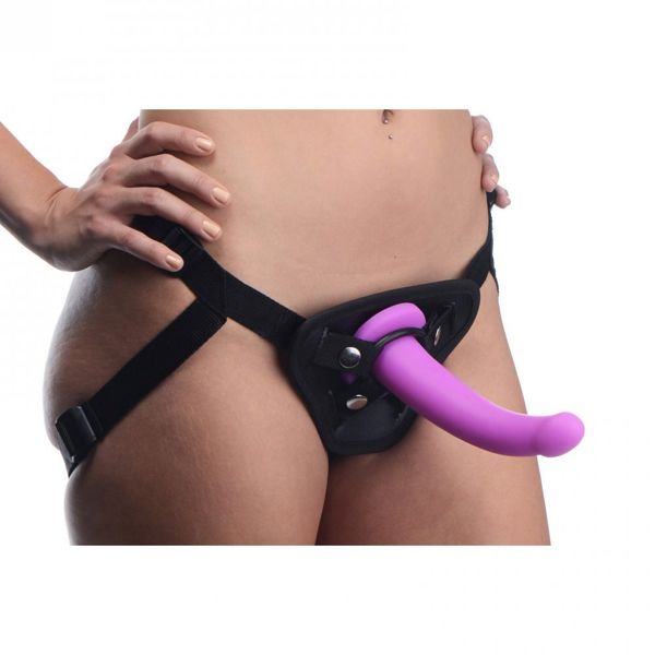 XR Navigator U Strap On GSpot Dildo and Harness