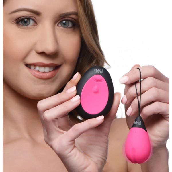 XR 10X Silicone Vibrating Egg Pink