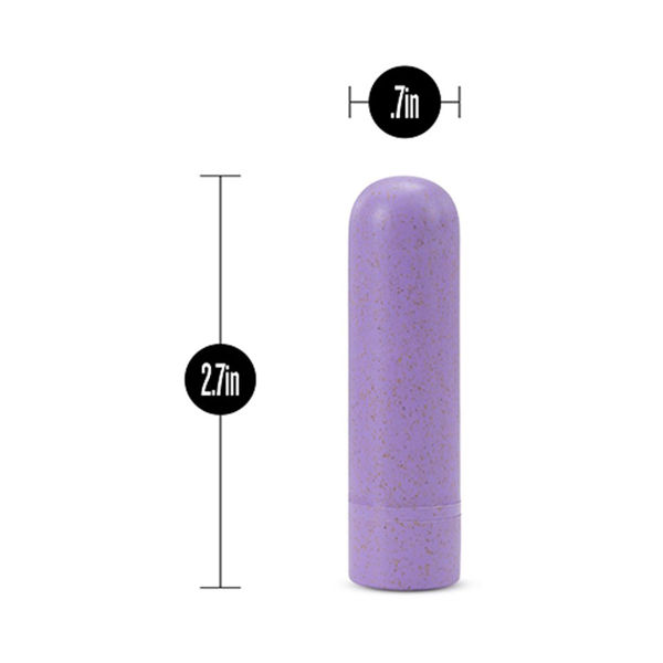 Gaia Biodegradable Rechargeable Eco Purple Bullet