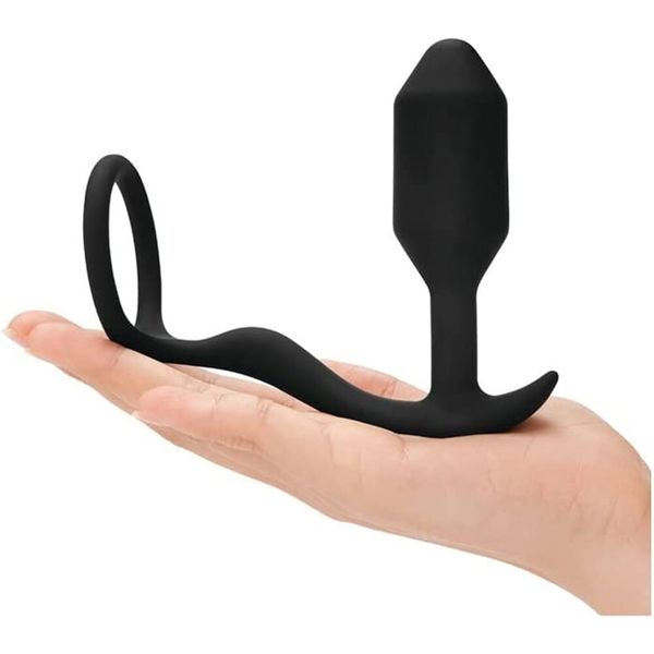 bVibe Snug And Tug Anal Plug And Cock Ring