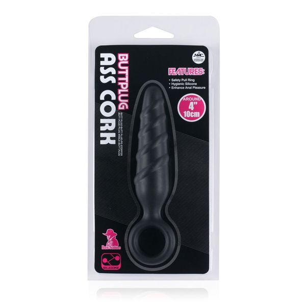 Dark Stallions Ass Cork 4 Inch Silicone Butt Plug