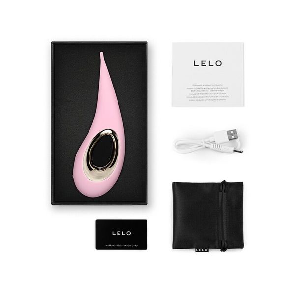 Lelo Dot Elliptical Clitoral Stimulator Pink