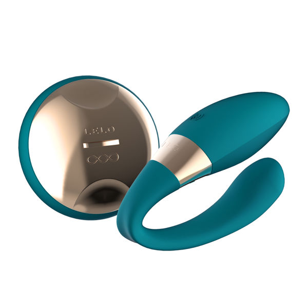 Lelo Tiani Duo Couples Massager Ocean Blue