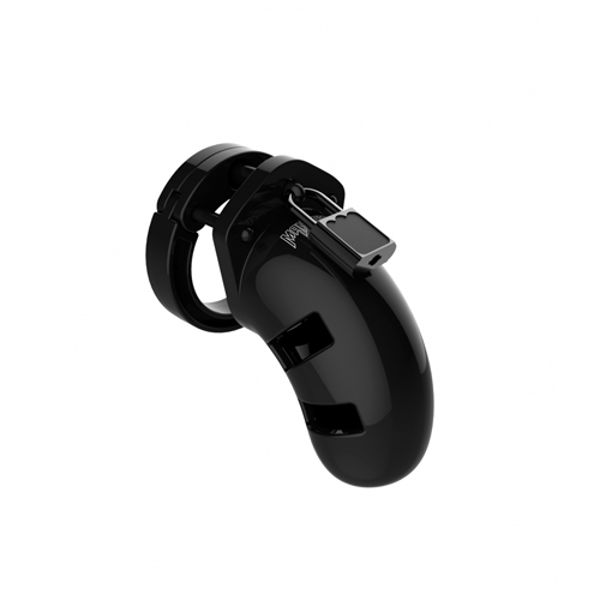 Man Cage 01 Male 3.5 Inch Black Chastity Cage