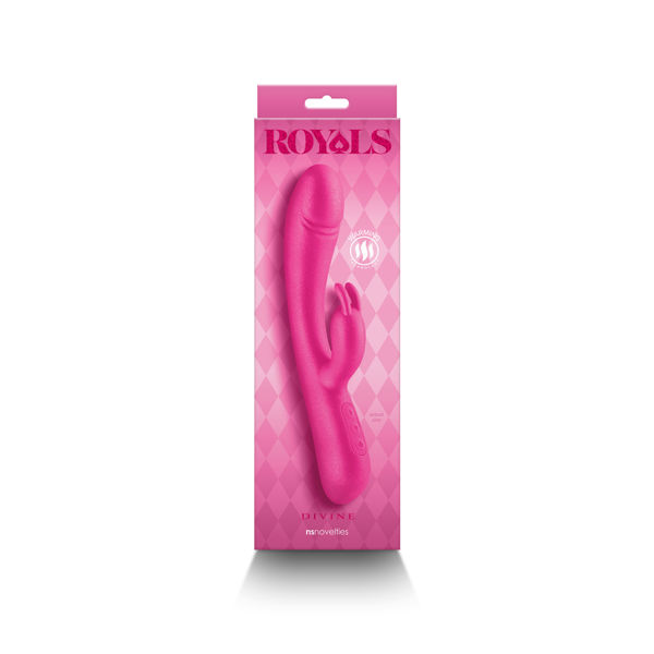 Royals Divine Metallic Pink Vibrator