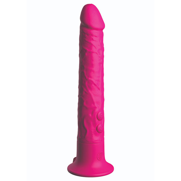 Vibrating Suction Cup Wall Banger Pink