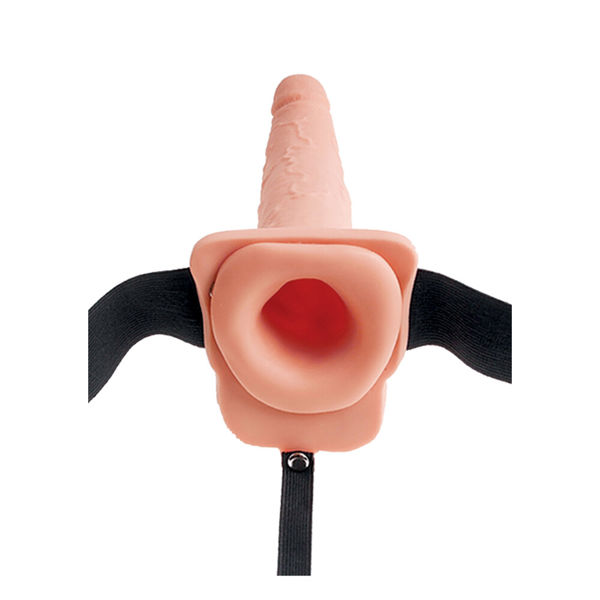 Fetish Fantasy 7.5 Inch Hollow Squirting Strapon