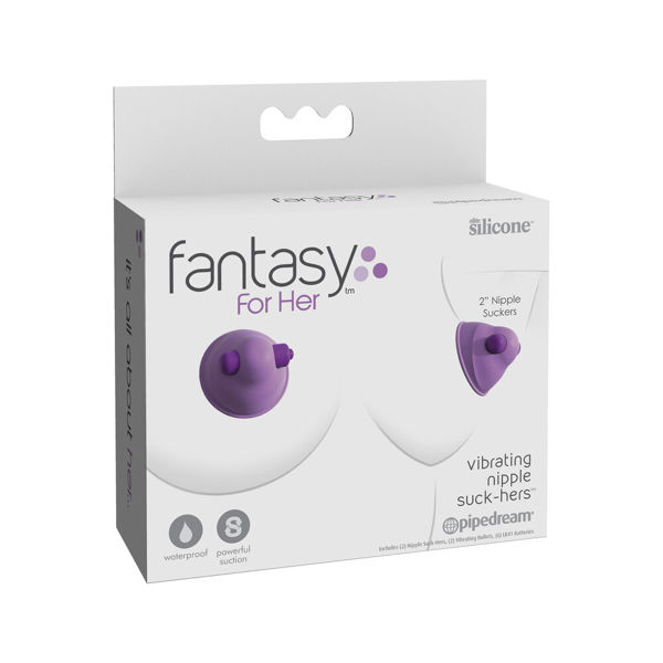 Fantasy For Her Vibrating Nipple SuckHers