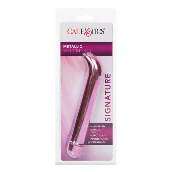 Metallic Pink Shimmer G Spot Vibrator