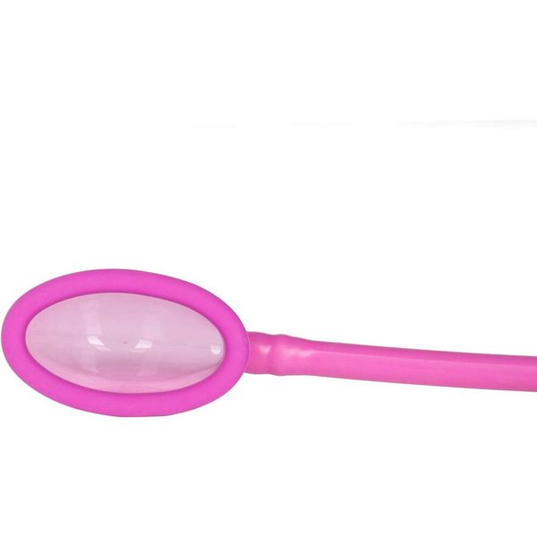 Mini Silicone Clitoral Pump Pink