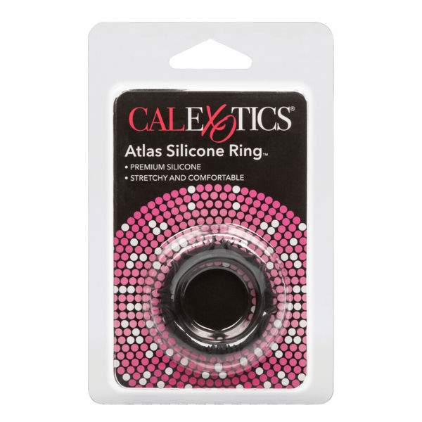 Atlas Silicone Cock Ring Black