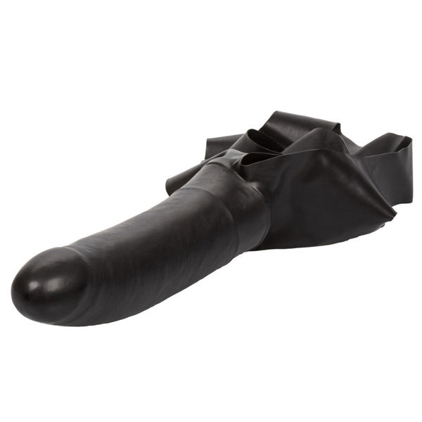 The Accommodator Face Strap On Dildo Black