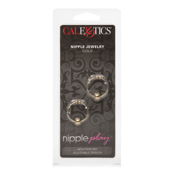 Nipple Play Non Piercing Nipple Jewellery Gold