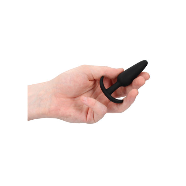 Beginners Size Slim Butt Plug Black