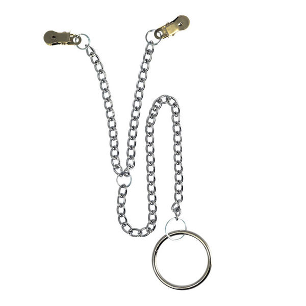 Nipple Clamps With Scrotum Ring